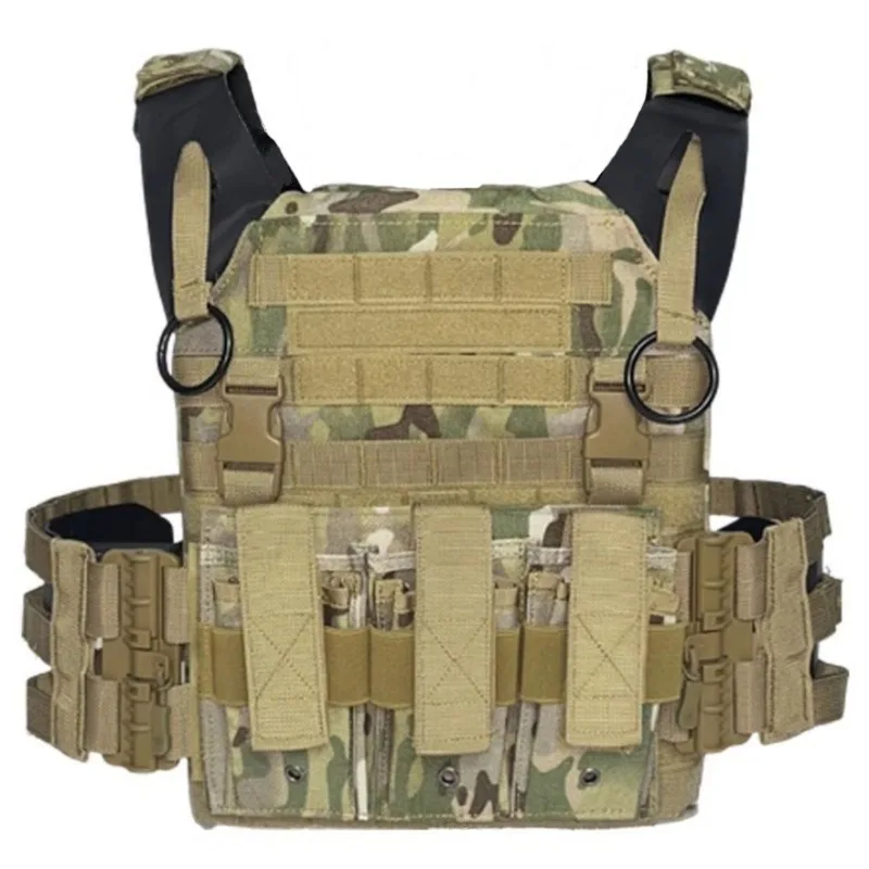 Chaleco táctico camuflaje MOLLE ripstop resistente - imagen 5