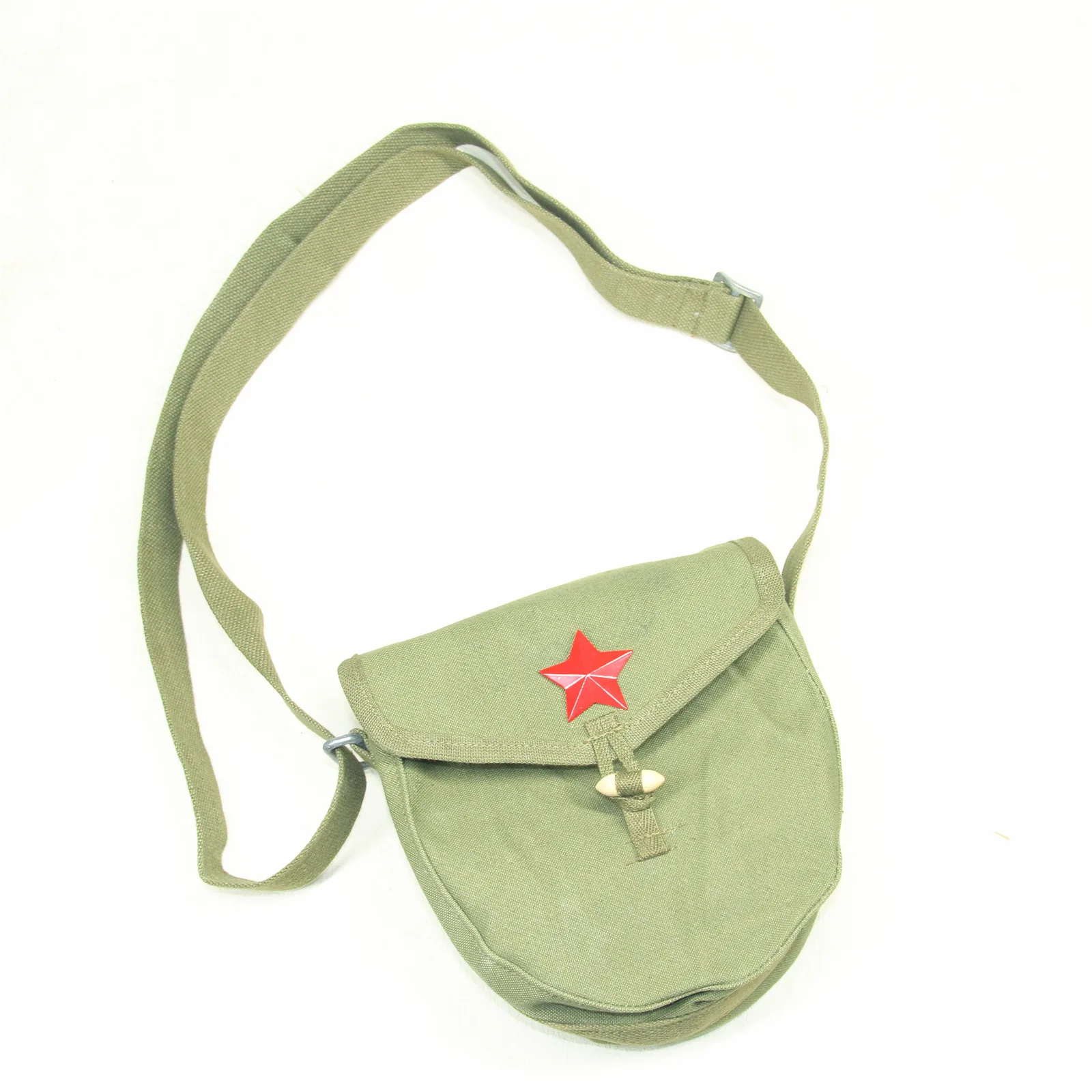 Bolsa táctica para munición y cuchillo de lona vintage chino circular