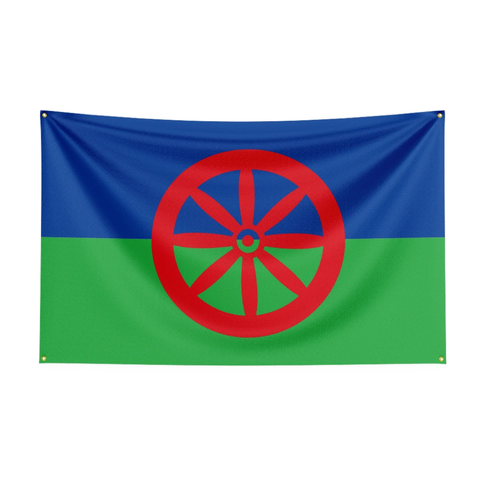 Bandera gitana de los pueblos gitanos para decoración - imagen 5