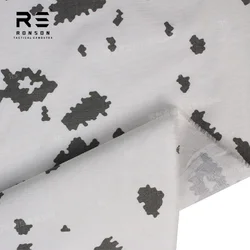 Tela táctica Ripstop camuflaje Finland Snow Camo para uniforme