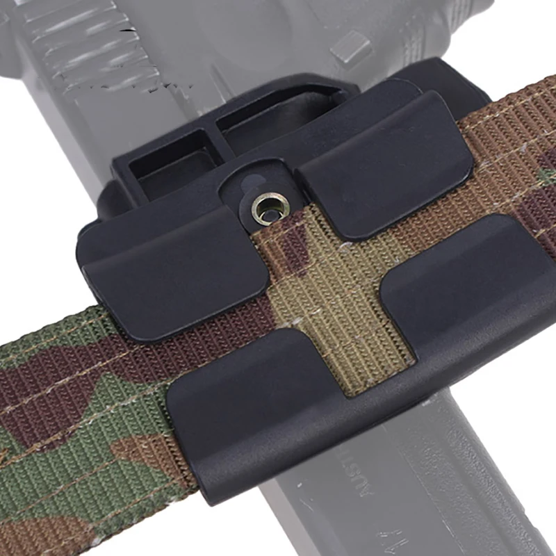Detalle de la funda táctica para uso al aire libre