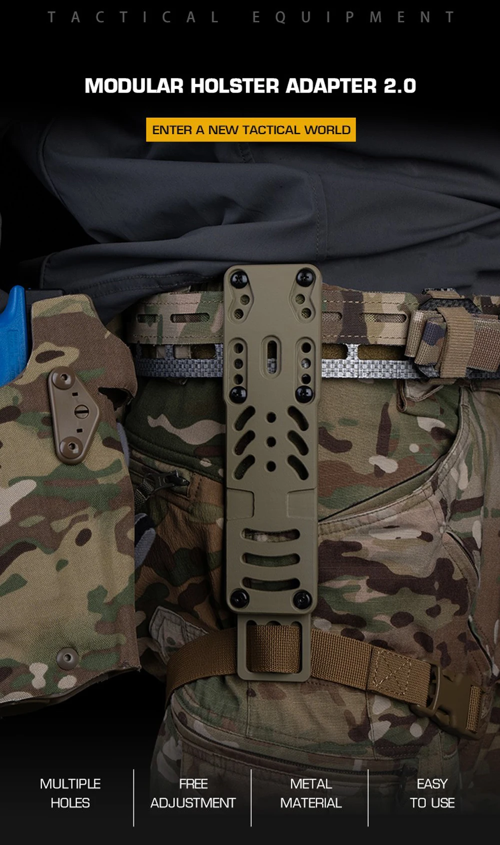 Adaptador holster modular 2.0 en acabado