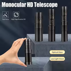 Monocular telescópico HD con prisma BAK4 para aire libre