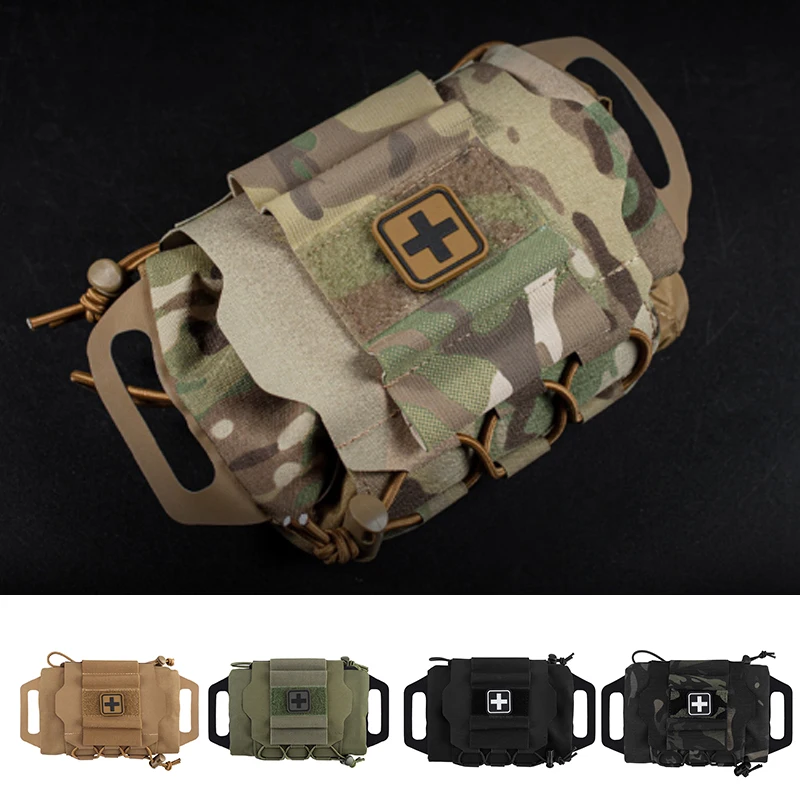 Botiquín táctico Molle EMT para chaleco y cinturón de emergencia
