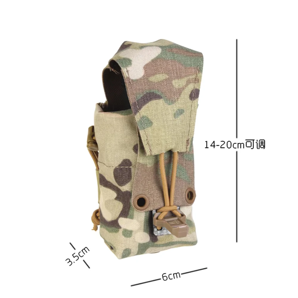 Bolsa táctica Molle Pharaoh vista frontal