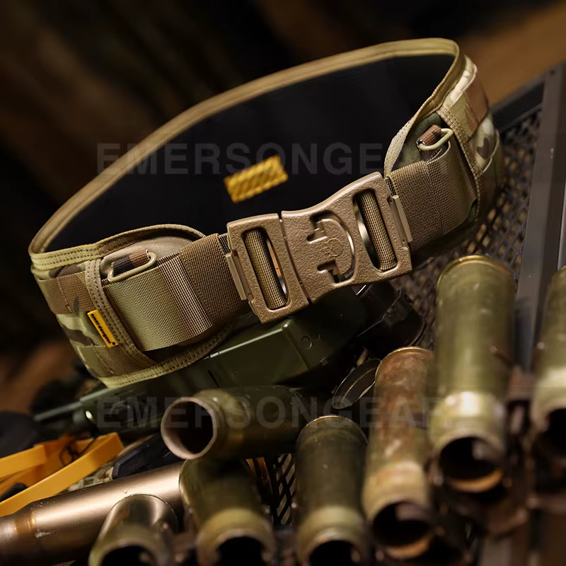 Cinturón táctico acolchado MOLLE Emersongear – Trekking Airsoft - imagen 4