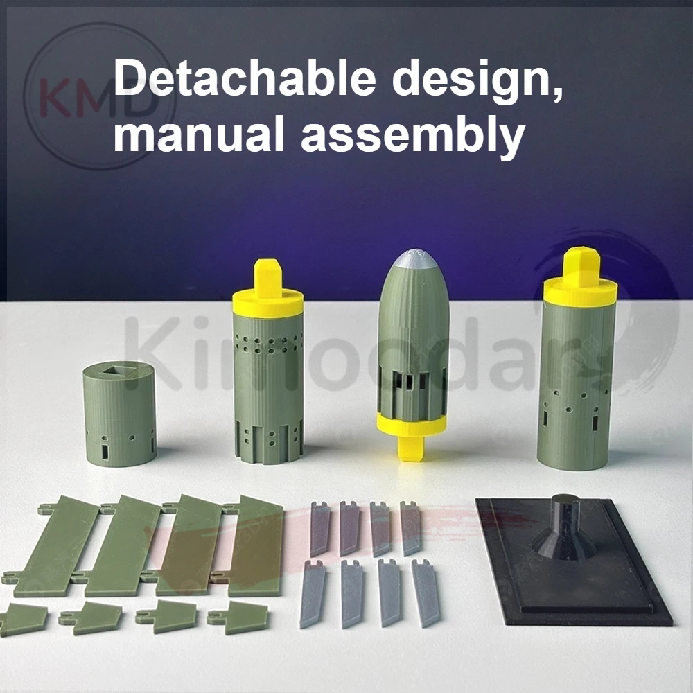 R9X modelo táctico impreso en 3D, montaje estático decorativo - imagen 3