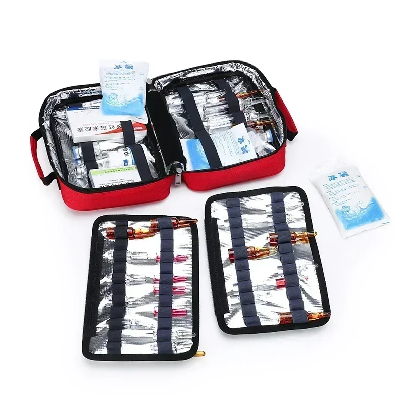Botiquín portátil impermeable para exteriores, emergencia familiar - imagen 4