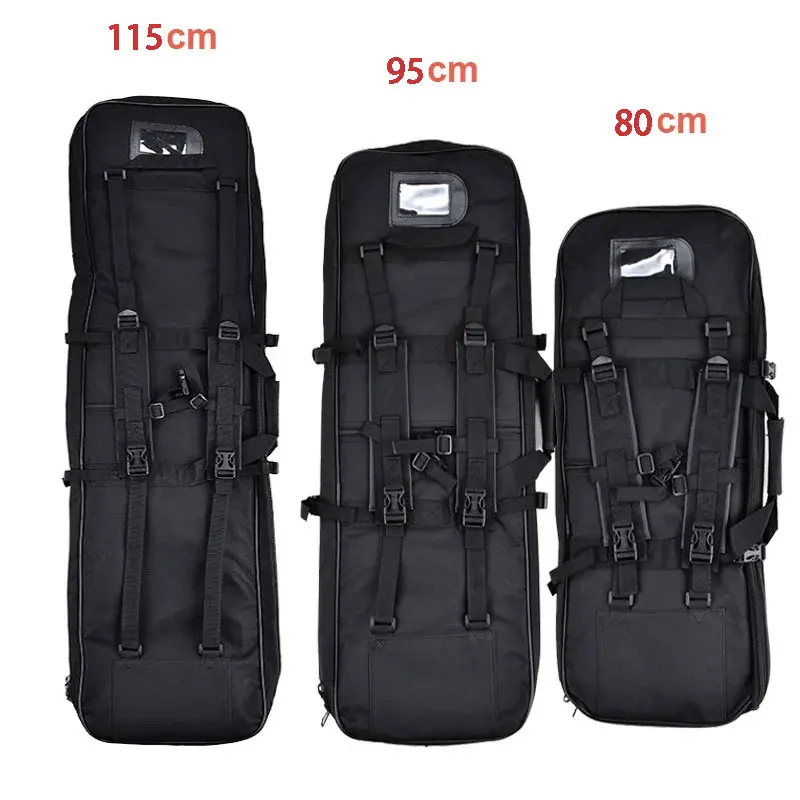 Mochila táctica MOLLE de nailon para rifle 80/95/115 cm resistente - imagen 5