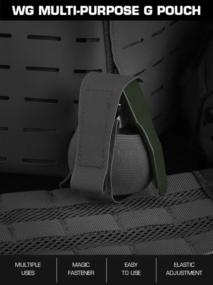 Bolsa multiusos en configuración compacta