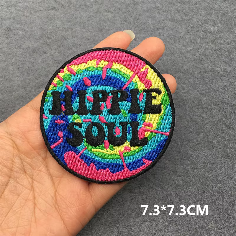 Parche bordado con diseño táctico