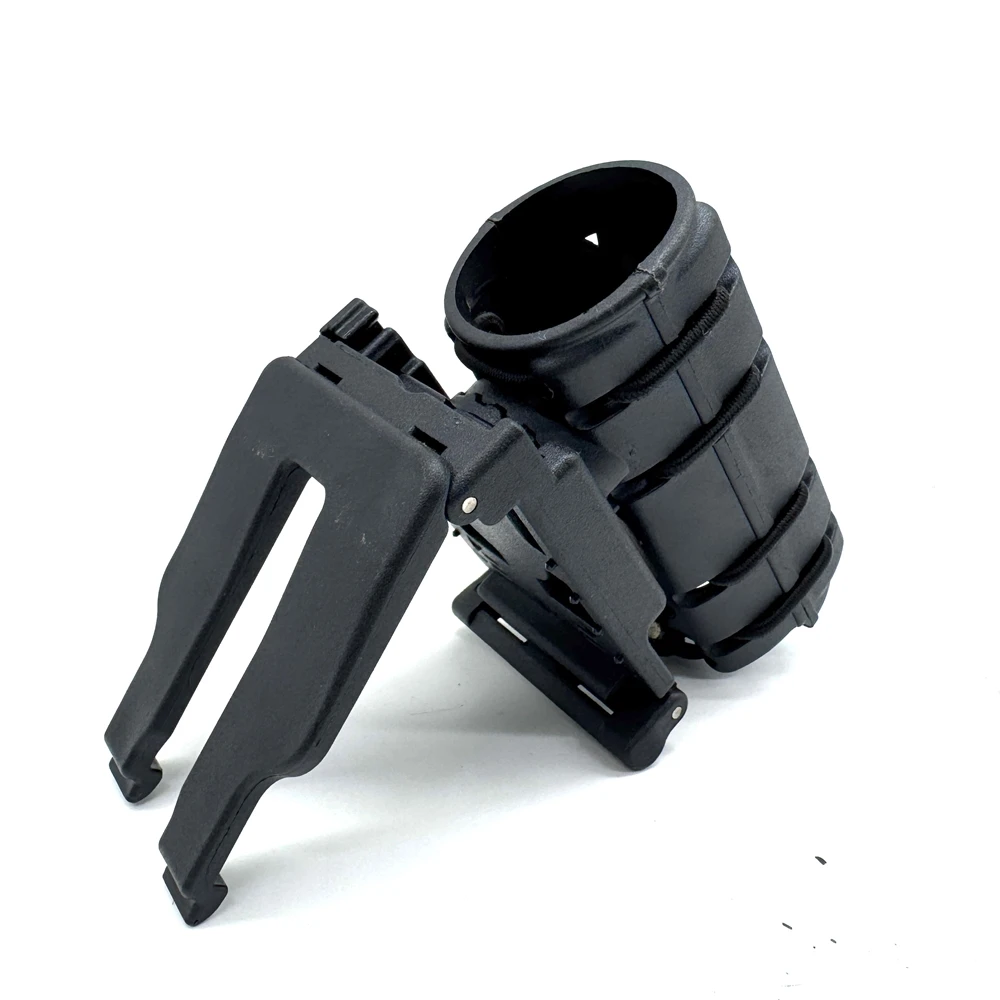 Funda táctica para linterna MOLLE con clip de cinturón y giro - imagen 4