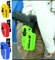 SPARK Funda táctica cinturón para cargador extracción rápida IPSC