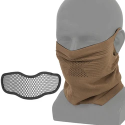 Venom V1 Pasamontañas táctico transpirable de media cara para casco