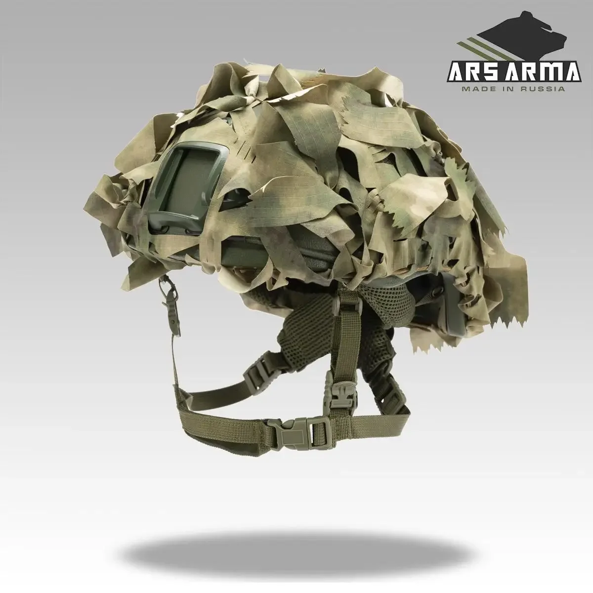 Funda táctica para casco con corte láser anti-IR ripstop MOLLE - imagen 4