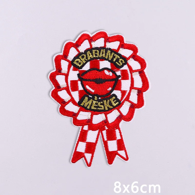 Parche bordado emblema Brabante de Países Bajos para planchar - imagen 2