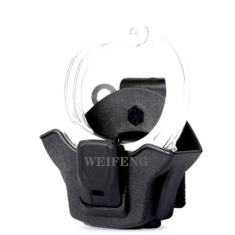 Funda tactica MOLLE PA66 para esposas y grilletes con tapa abierta - imagen 4