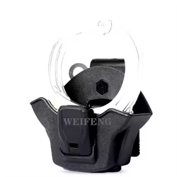Funda tactica MOLLE PA66 para esposas y grilletes con tapa abierta