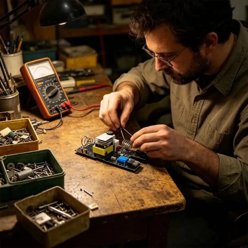 Placa circuito controlador Godox AD200 Pro II – Repuesto duradero - imagen 3