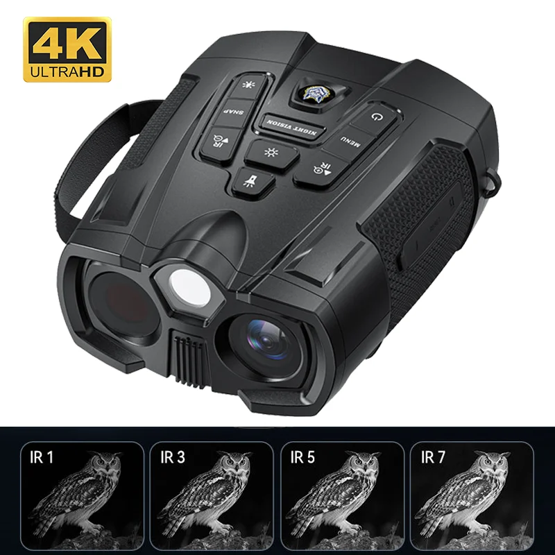 Binoculares de visión nocturna con zoom digital e IR táctico - imagen 2