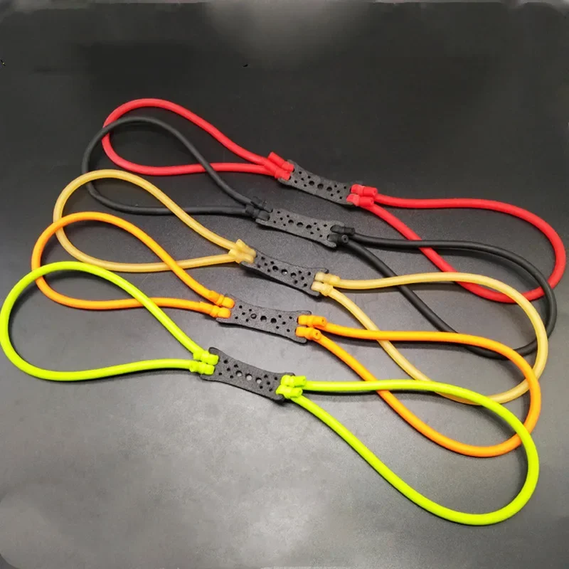 Tirachinas de caza látex natural con banda elástica para más precisión - imagen 3