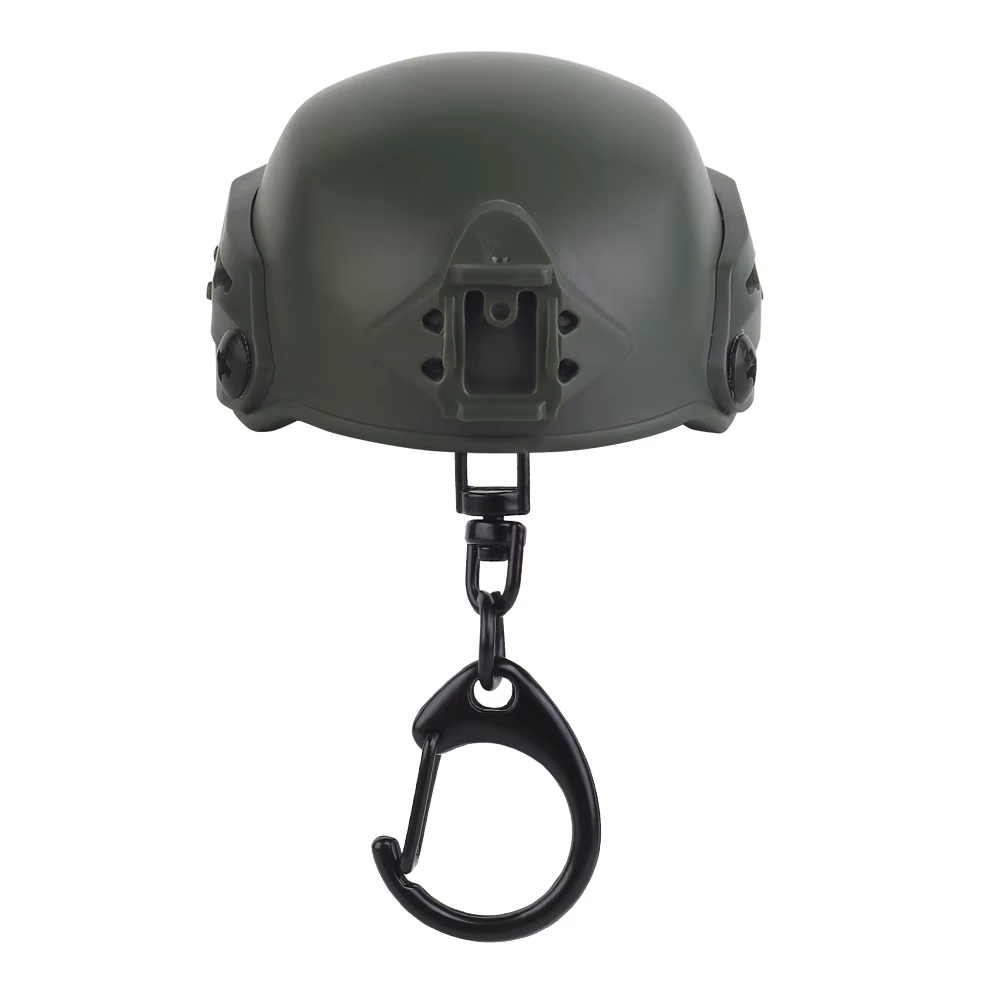 Llavero abrebotellas casco táctico MK7 – Acero resistente - imagen 3