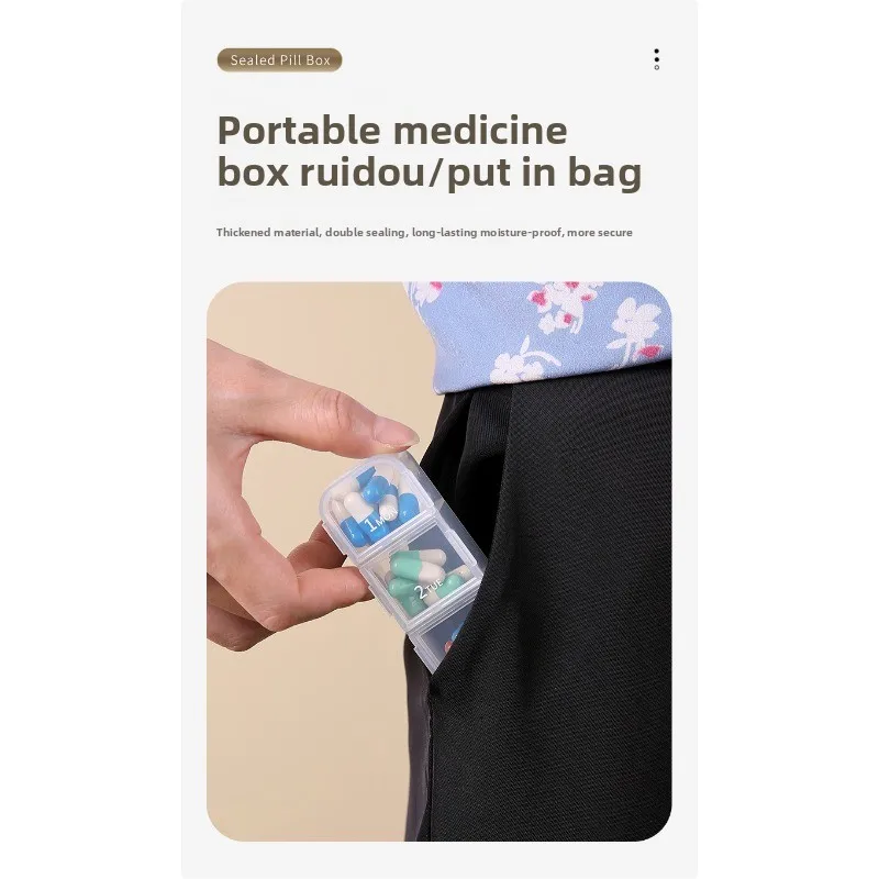 Pastillero mini para transporte