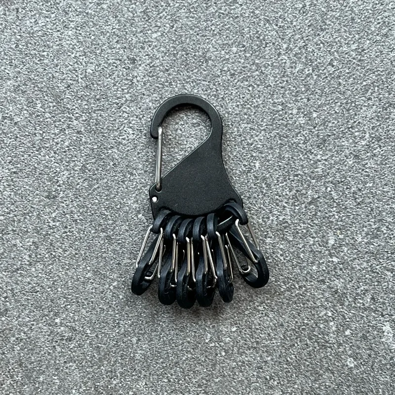 Accesorio MOLLE táctico para cinturón con hebilla anilla 8 fluorescente