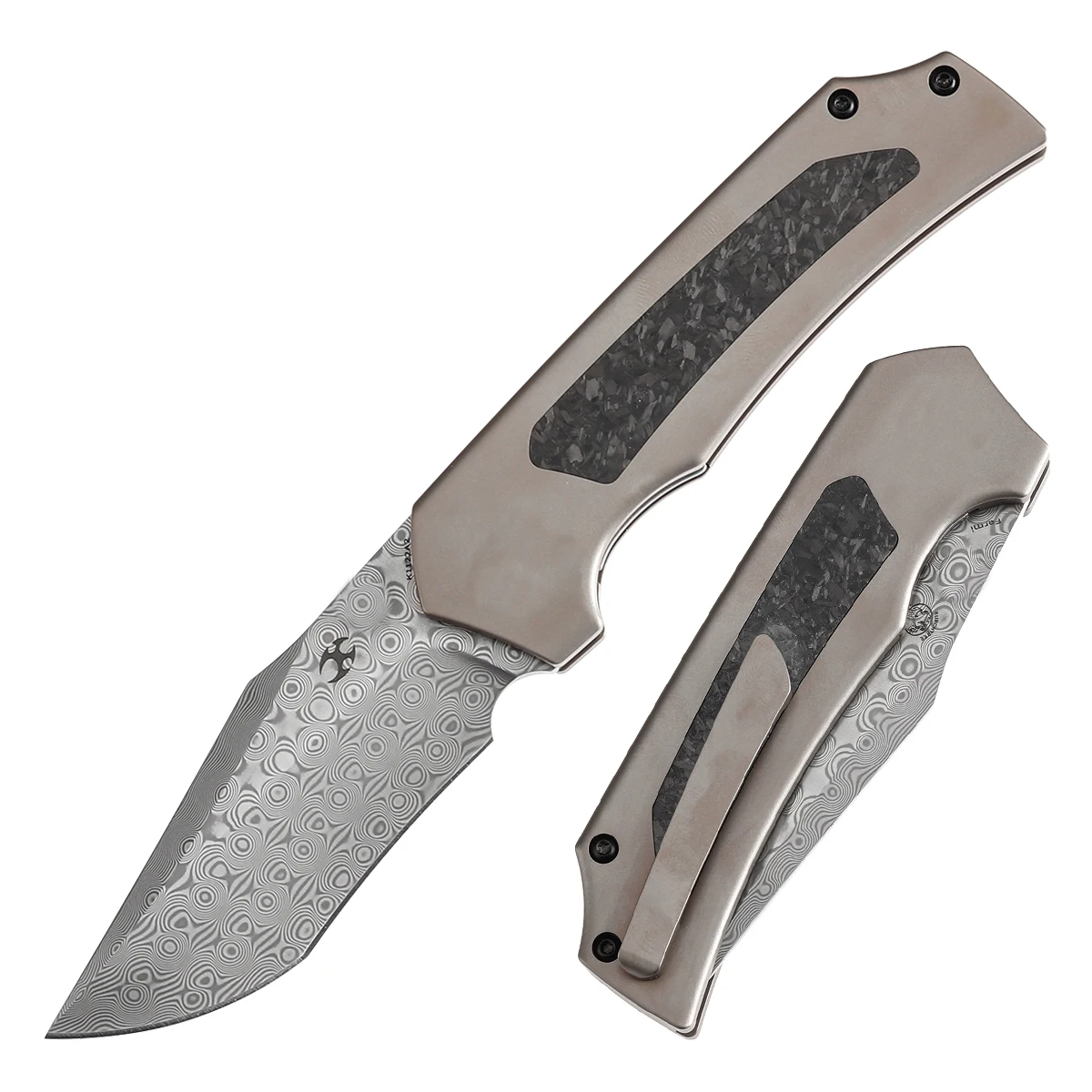 Detalle de otra variante del cuchillo Kansept Fermi K1122