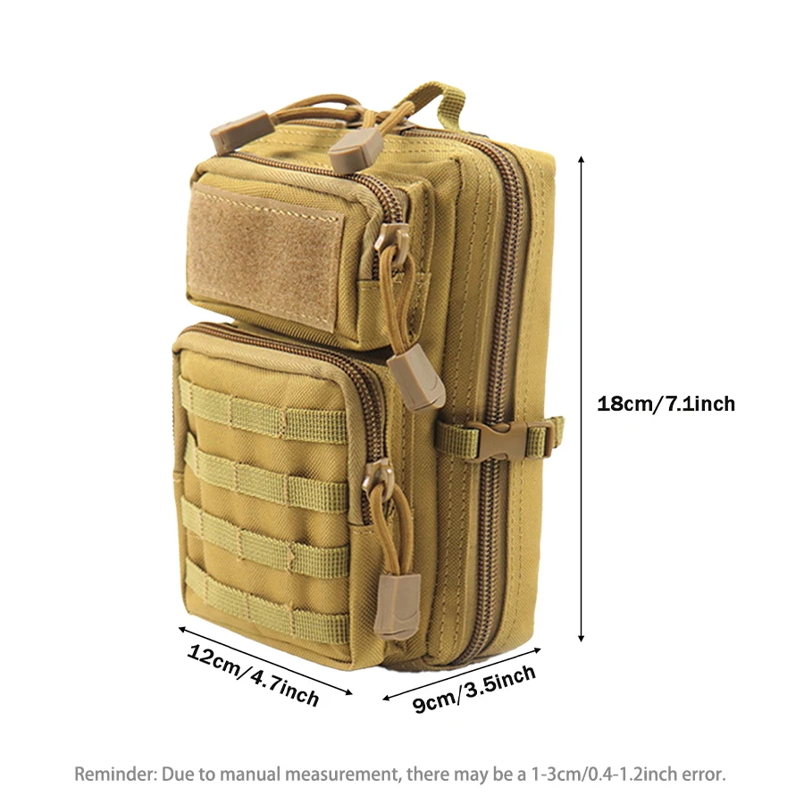 Bolsa de cintura táctica multifuncional para exteriores y móvil - imagen 5