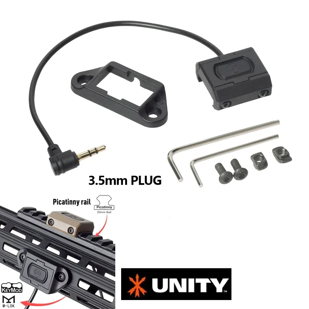 Interruptor remoto de presión UNITY para configuración táctica
