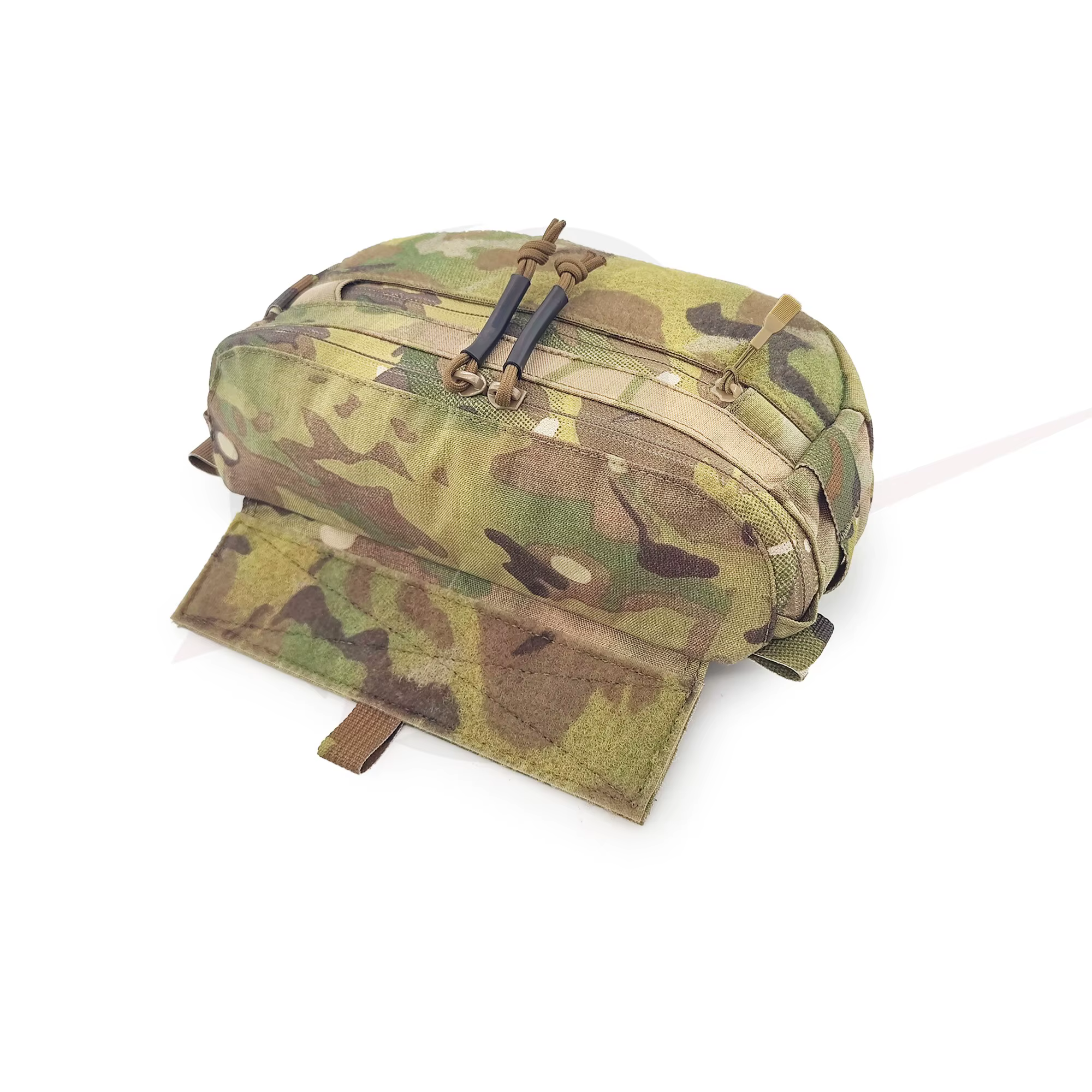 Bolsa táctica airsoft compacta abdomen liberación rápida portaplacas