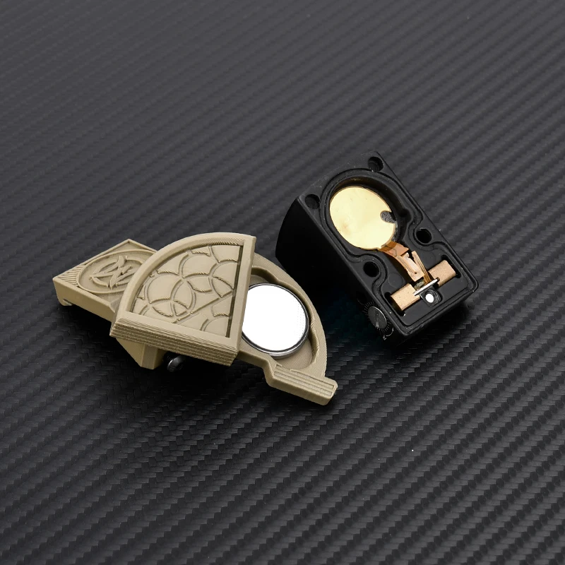 Estuche táctico CR2032 para baterías, compatible Picatinny - imagen 4
