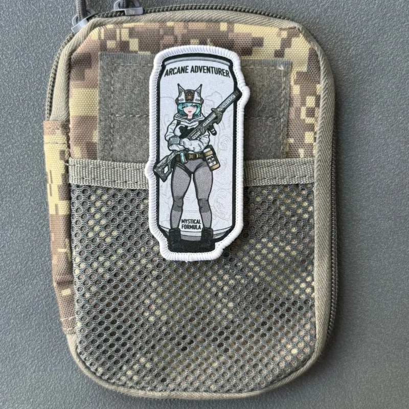 Parche táctico Arcano con velcro – insignia moral para mochila - imagen 5