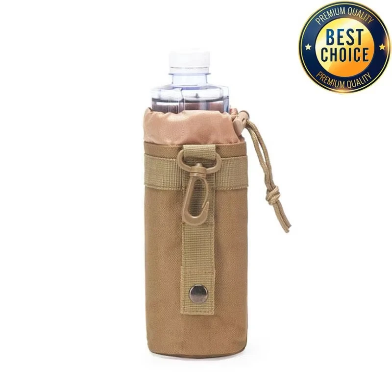 Portabotellas MOLLE táctico – Caza, camping y senderismo