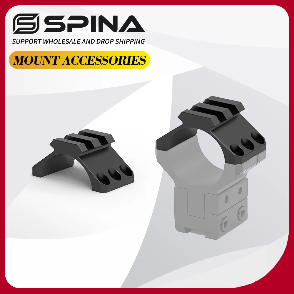 SPINA OPTICS Anillas para visor telescópico de 30 mm, 3+3 orificios - imagen 4