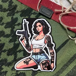 Parche táctico de anime con velcro para mochila y ropa