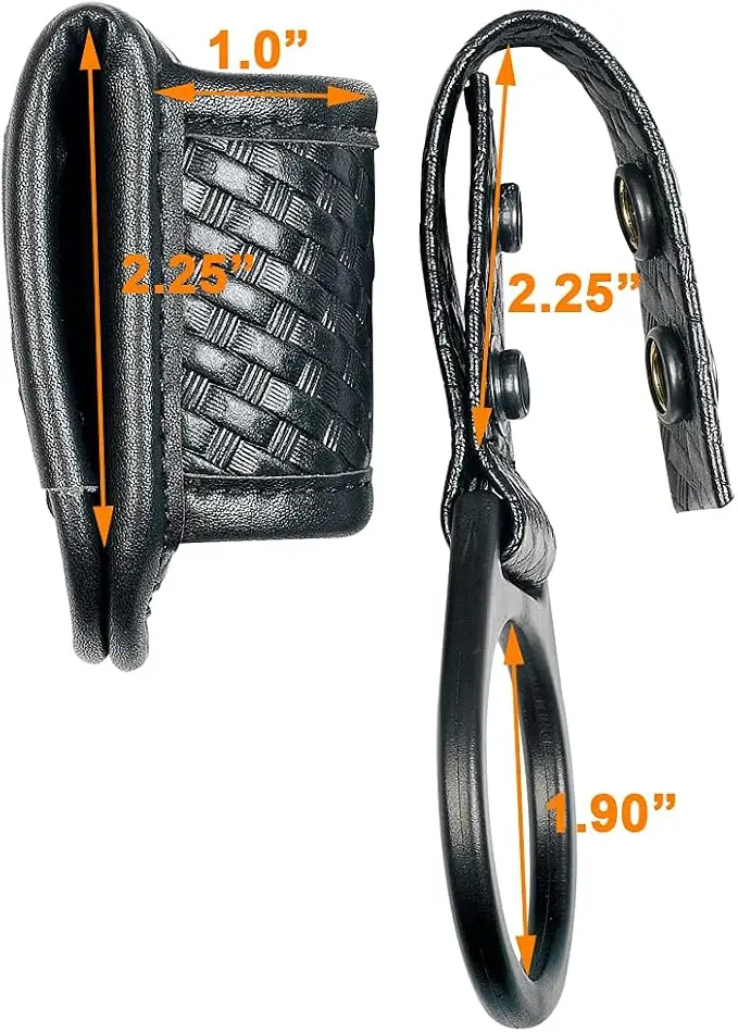 Funda táctica de nylon para linterna con anclaje al cinturón - imagen 4