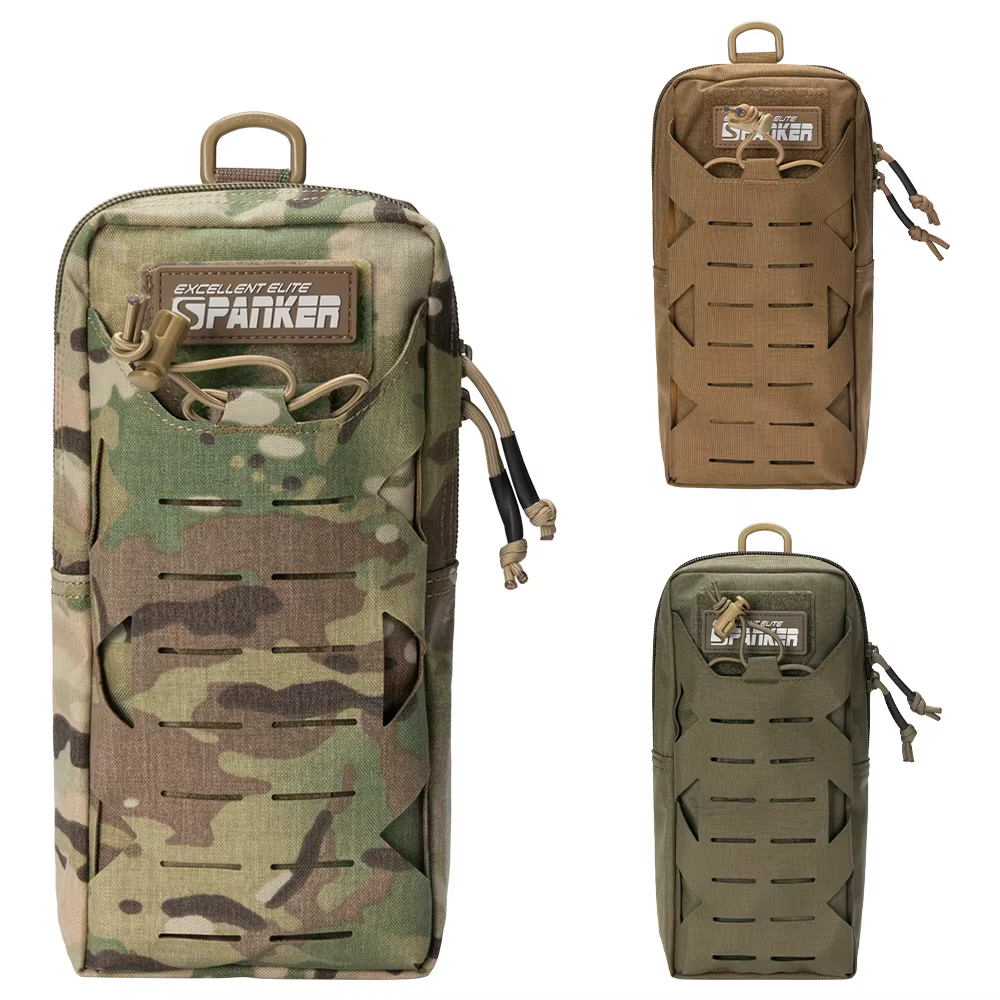 Bolsa táctica MOLLE 500D para teléfono y herramientas EDC