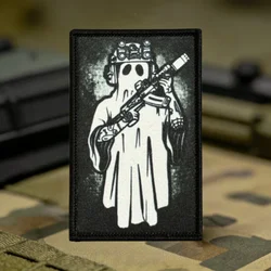 Parche táctico velcro Ghost Sniper GNBS para chaleco y mochila