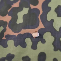 Tela ripstop impermeable camuflaje hoja de roble para DIY