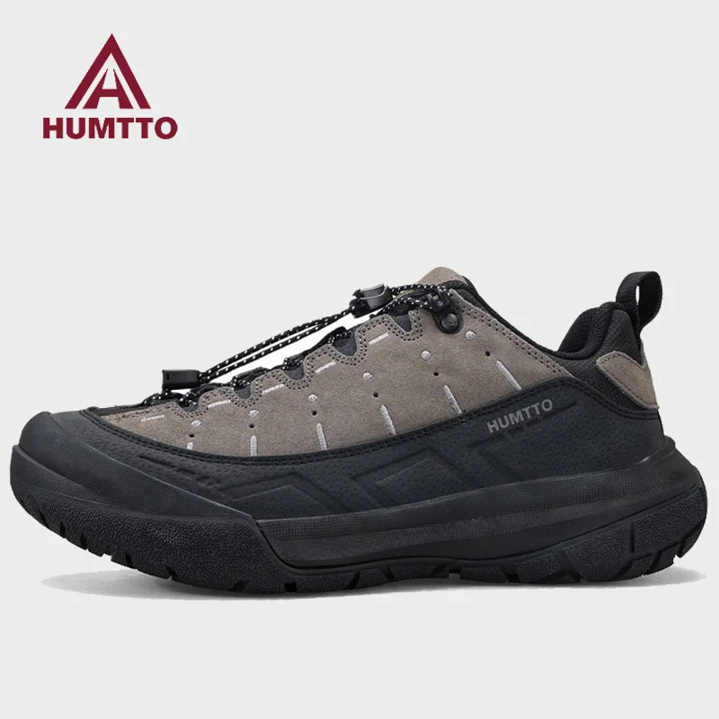 HUMTTO Botas de senderismo trekking piel vaca hombre transpirables - imagen 5