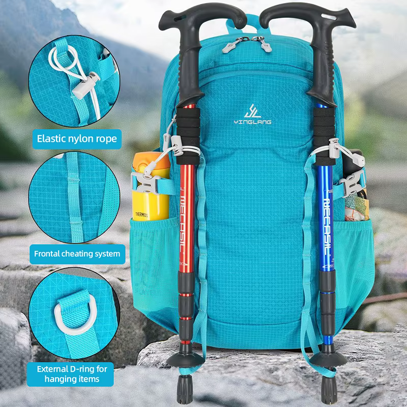Mochila ligera ripstop senderismo con sistema MOLLE - imagen 3