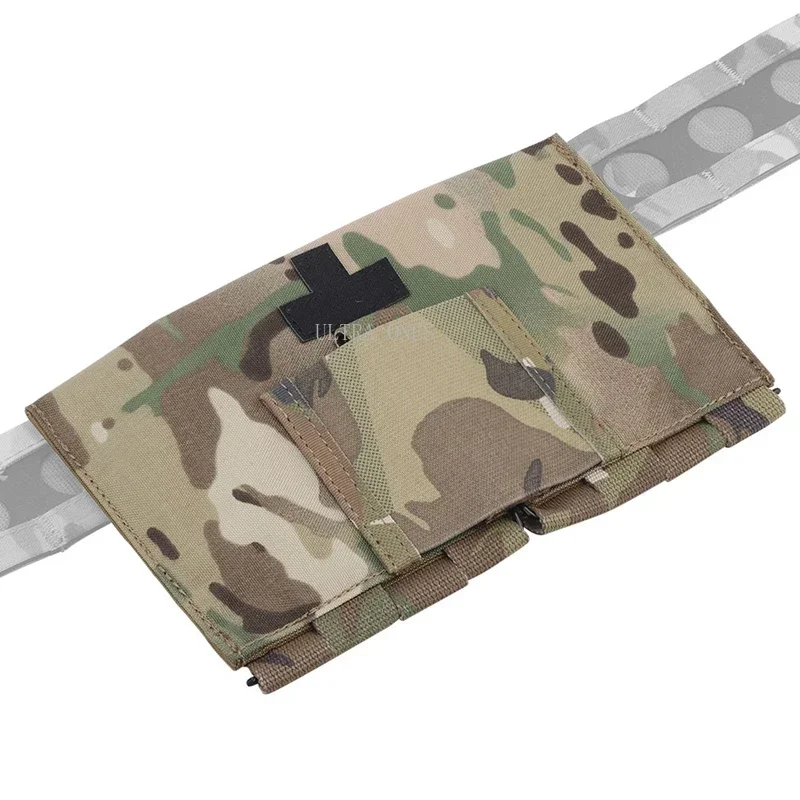 Bolsa primeros auxilios MOLLE táctica – Airsoft caza EMT - imagen 5
