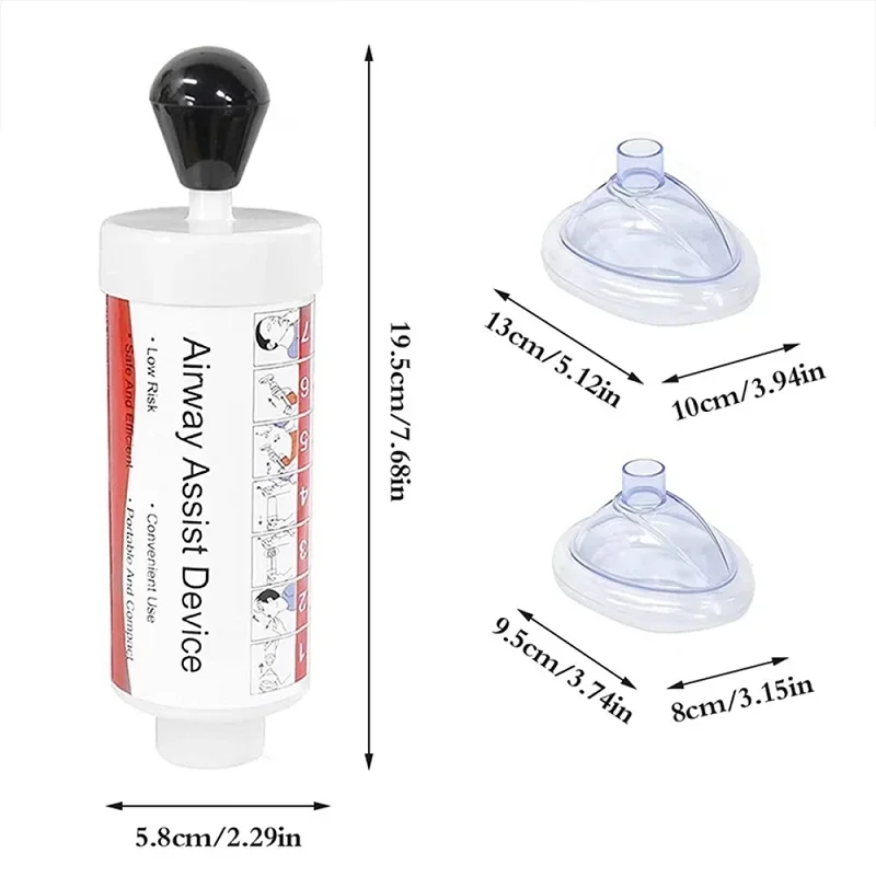 Dispositivo vías respiratorias emergencia kit primeros auxilios táctico - imagen 5