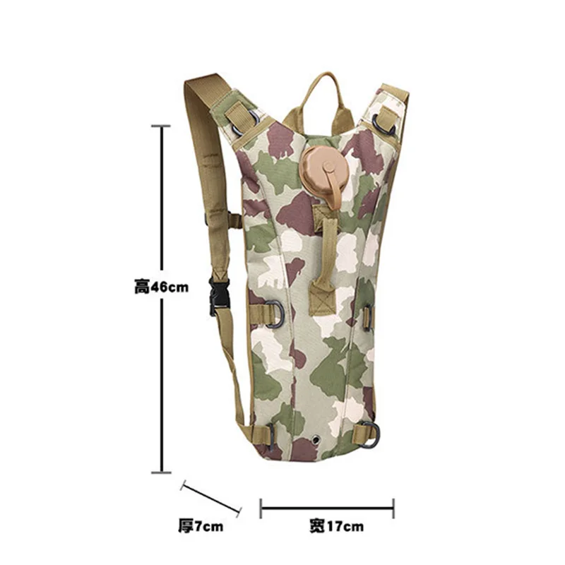 Mochila hidratación frontal con válvula