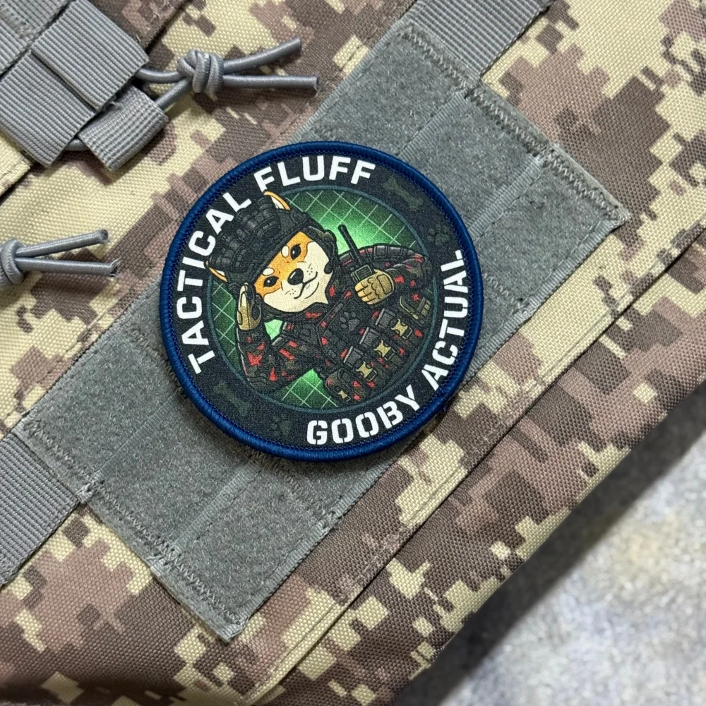 GOOBY ACTUAL parche táctico moral para perros con velcro - imagen 4