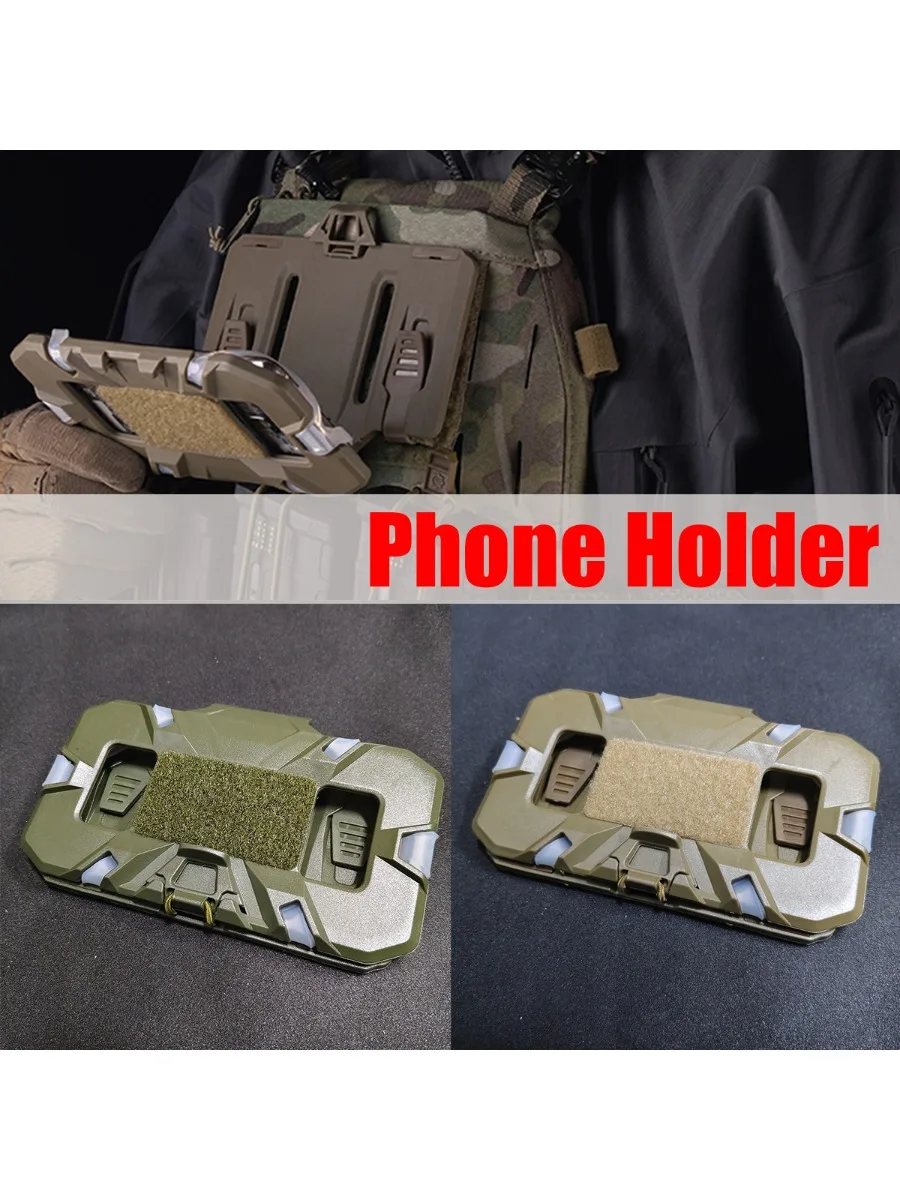 Soporte MOLLE con tablero de navegación plegable
