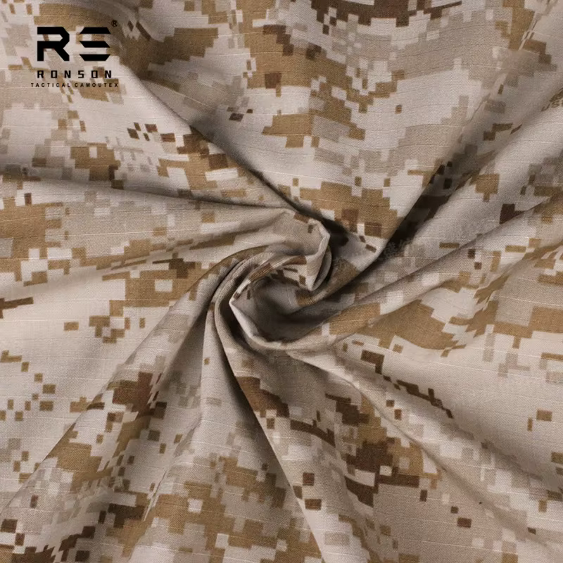 Tela táctica ripstop NYCO MARPAT Desert para uniformes militares - imagen 4