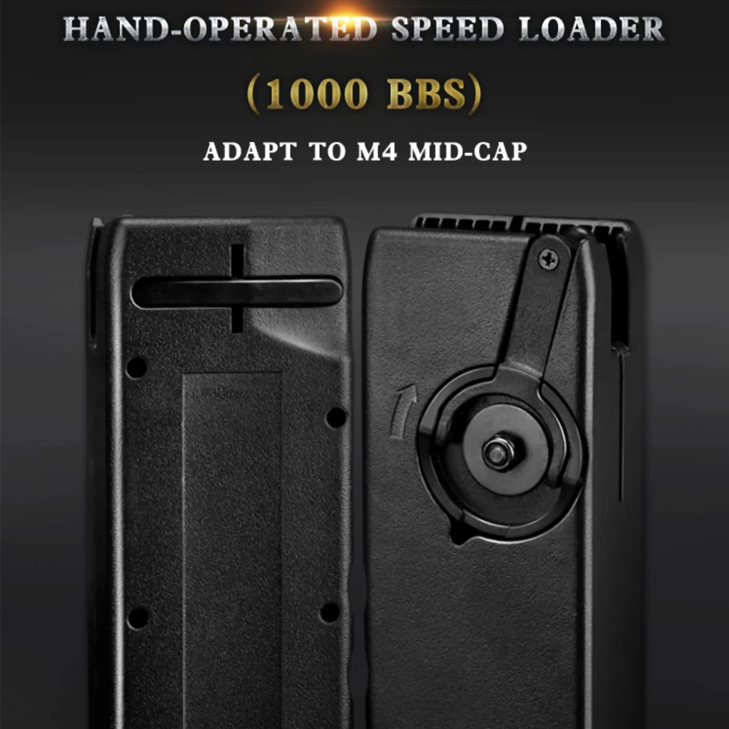 Cargador rápido Airsoft en acción